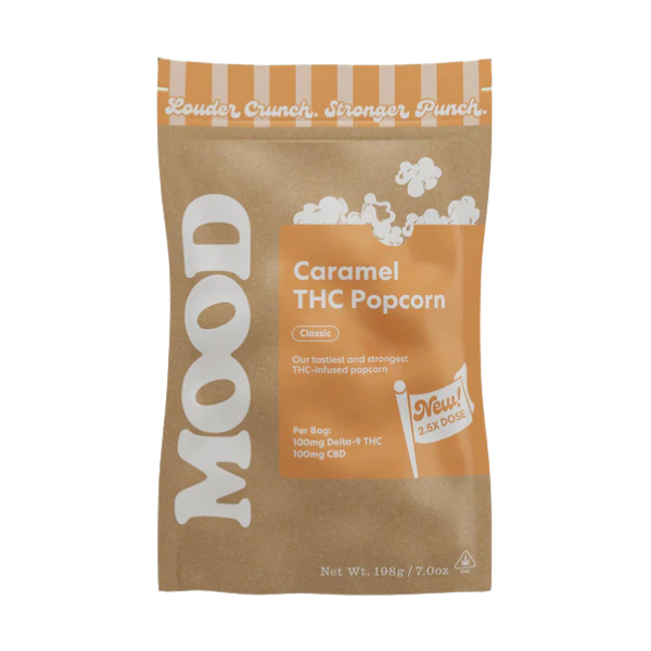 MOOD Popcorn D9 40mg / Caramel